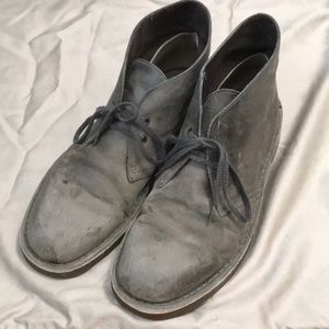 Clarks Desert Boots | Grey | Size 10.5
